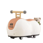 سيارة أرجوحة كهربائية للأطفال مزودة بأضواء LED وموسيقى - لعبة بينات تويستر - Image 3