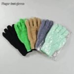 قفازات تنظيف الغبار المصنوعة من الألياف الدقيقة المتينة - لأعمال البستنة والمنزل