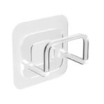 حامل إسفنج بلاستيكي موفر للمساحة - رف حائط لاصق