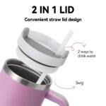 زجاجة حرارية للأطفال من ياتاي بسعة 900 مل، ثنائية الاستخدام، مزودة بماصة مانعة للتسرب - Image 6