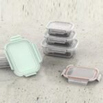 علب بينتو زجاجية فاخرة للوجبات الجاهزة والتخزين - Image 3