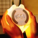 مصباح ليلي سيليكوني على شكل وحيد القرن، متغير الألوان - يعمل باللمس - Image 2