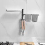 رف مناشف مطبخ عصري بقضبان دوارة - Image 6