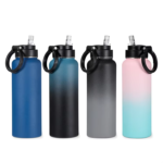 زجاجة مياه رياضية من الفولاذ المقاوم للصدأ من إيفريتش - فوهة واسعة - Image 2