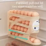 صندوق حفظ البيض الآمن غذائياً – رف ثلاجة عصري
