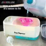 موزع سائل غسيل الأطباق لحوض المطبخ - Image 4