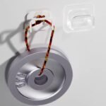 حامل إسفنج بلاستيكي موفر للمساحة - رف حائط لاصق - Image 3