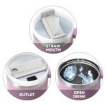 زجاجة حرارية للأطفال من ياتاي بسعة 900 مل، ثنائية الاستخدام، مزودة بماصة مانعة للتسرب - Image 5