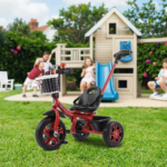 دراجة ثلاثية العجلات للأطفال مصنوعة من البلاستيك والفولاذ - دراجة ركوب للأطفال - Image 2