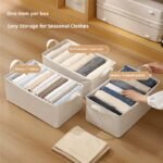 صندوق تخزين ملابس قابل للطي - منظم الجينز والقمصان - Image 2