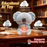 لعبة كوالا مهدئة للتنفس للأطفال - لعبة قطيفة تساعد على النوم - Image 3