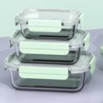 علب بينتو زجاجية فاخرة للوجبات الجاهزة والتخزين