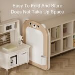 حامل رسم وتلوين للأطفال ثنائي الاستخدام - لعبة سبورة بيضاء - Image 6