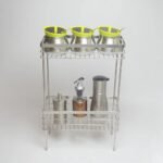 رف مزدوج عالي الجودة من الفولاذ 304 - منظم متعدد الأغراض - Image 6