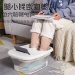 دلو قابل للطي لنقع القدمين – حوض استحمام بلاستيكي قابل للطي - Image 5