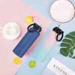 زجاجة مياه رياضية من الفولاذ المقاوم للصدأ من إيفريتش - فوهة واسعة